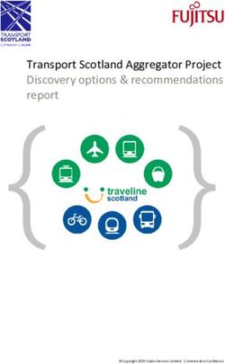 Transport Scotland Aggregator Project Discovery options & recommendations report