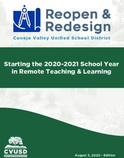 Starting the 2020-2021 School Year in Remote Teaching & Learning - August 5, 2020 - Edition