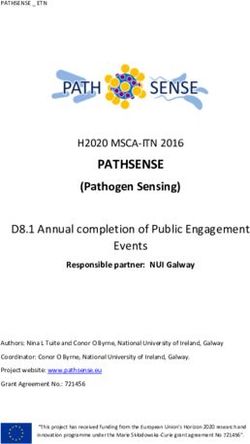 PATHSENSE (Pathogen Sensing) - H2020 MSCA-ITN 2016