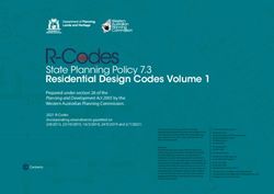 State Planning Policy 7.3 Residential Design Codes Volume