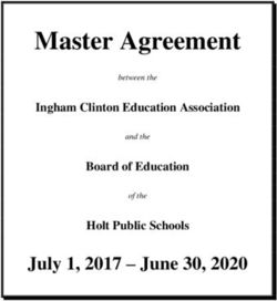 Master Agreement - July 1, 2017 - June 30, 2020 - Ingham Clinton Education Association - Mackinac Center