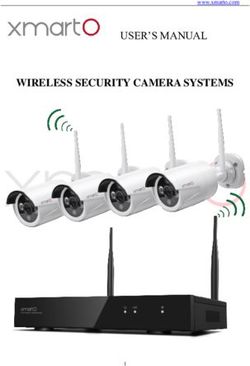 WIRELESS SECURITY CAMERA SYSTEMS - USER'S MANUAL