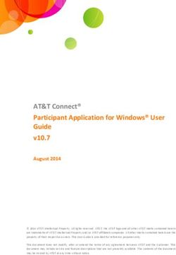 AT&T Connect Participant Application for Windows User Guide v10.7