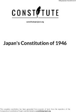 Japan's Constitution of 1946 - Constitute Project