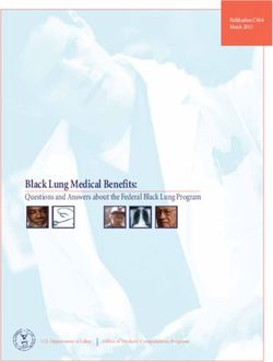 Black Lung Medical Benefits: Questions and Answers about the Federal Black Lung Program