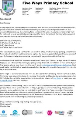 Five Ways Primary School - Langholm Drive