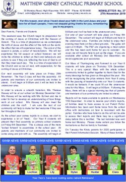 MATTHEW GIBNEY CATHOLIC PRIMARY SCHOOL