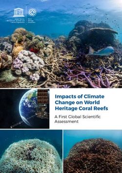 Impacts of Climate Change on World Heritage Coral Reefs - A First Global Scientific Assessment