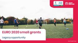 EURO 2020 small grants - Legacy opportunity Sportengland.org - The FA