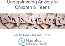 Understanding Anxiety in Children & Teens - Sarah Dew-Reeves, Ph.D - St. Johns ...