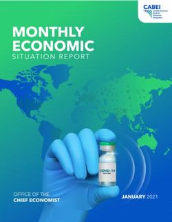 Central American Bank for Economic Integration Office of the Chief Economist - BCIE