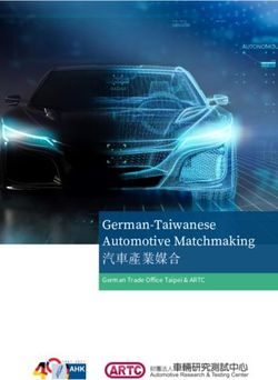 German-Taiwanese Automotive Matchmaking - 汽車產業媒合 German Trade Office Taipei & ARTC