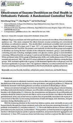 Effectiveness of Enzyme Dentifrices on Oral Health in Orthodontic Patients: A Randomized Controlled Trial - MDPI