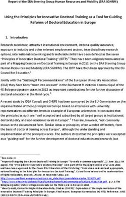 Using the Principles for Innovative Doctoral Training as a Tool for Guiding Reforms of Doctoral Education in Europe