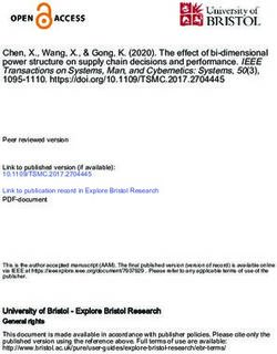 Chen, X., Wang, X., & Gong, K. (2020). The effect of bi-dimensional power structure on supply chain decisions and performance. IEEE Transactions ...