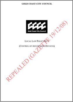 GOLD COAST CITY COUNCIL - LOCAL LAW POLICY NO 7 (CONTROL OF ADVERTISING DEVICES)