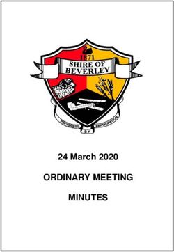 ORDINARY MEETING MINUTES - 24 March 2020