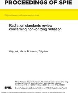 PROCEEDINGS OF SPIE Radiation standards review concerning non-ionizing radiation
