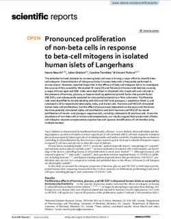 Pronounced proliferation of non beta cells in response to beta cell mitogens in isolated human islets of Langerhans - Nature