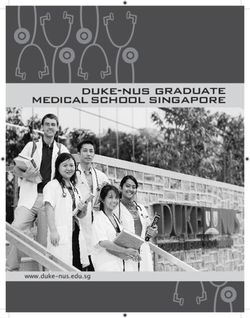Duke-nus graduate medical school singapore - www.duke-nus.edu.sg