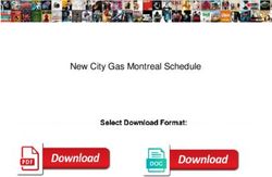 New City Gas Montreal Schedule - Too Good To Be Threw