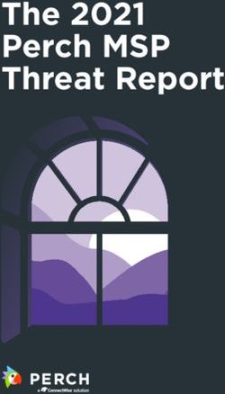 The 2021 Perch MSP Threat Report - ConnectWise