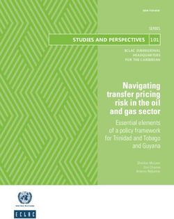 Navigating transfer pricing risk in the oil and gas sector