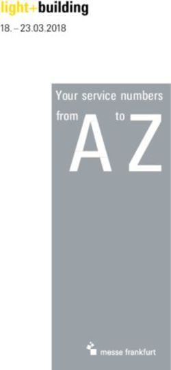 FromA toZ Your service numbers- 23.03.2018 - Messe Frankfurt