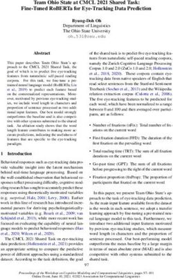 TEAM OHIO STATE AT CMCL 2021 SHARED TASK: FINE-TUNED ROBERTA FOR EYE-TRACKING DATA PREDICTION - ACL ...