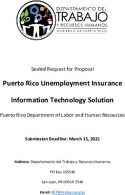 Puerto Rico Unemployment Insurance Information Technology Solution