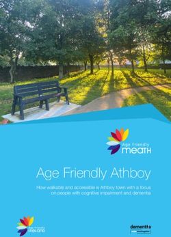 Age Friendly Athboy How walkable and accessible is Athboy town with a focus on people with cognitive impairment and dementia - Age Friendly Ireland