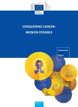 CONQUERING CANCER: MISSION POSSIBLE