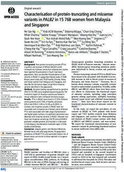 Characterisation of protein-truncating and missense variants in PALB2 in 15 768 women from Malaysia and Singapore