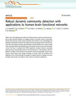 Robust dynamic community detection with applications to human brain functional networks - Nature