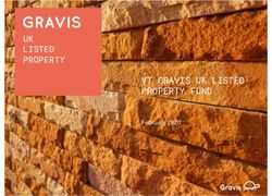 VT GRAVIS UK LISTED PROPERTY FUND - UK LISTED PROPERTY CLICK TO EDIT MASTER TITLE STYLE - Gravis Capital Management