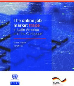 The online job market trace - in Latin America and the Caribbean Martin Hilbert Kangbo Lu - Cepal