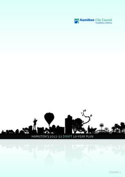HAMILTON'S 2012-22 DRAFT 10-YEAR PLAN - Hamilton City Council