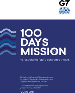 1OO DAYS MISSION to respond to future pandemic threats - 12 June 2021