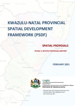 KWAZULU-NATAL PROVINCIAL SPATIAL DEVELOPMENT FRAMEWORK (PSDF) - SPATIAL ...