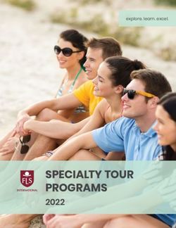 specialty travel programs