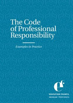 The Code of Professional Responsibility - Examples in Practice - Education Council