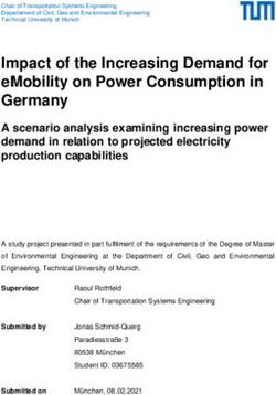 Impact of the Increasing Demand for eMobility on Power Consumption in Germany