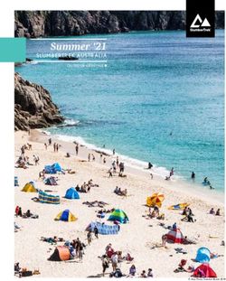 Summer '21 SLUMBERTREK AUSTR ALIA