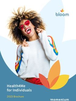 HEALTH4ME FOR INDIVIDUALS - 2023 BROCHURE - BLOOM FINANCIAL SERVICES