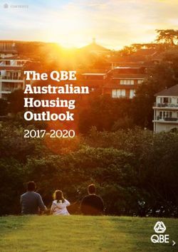 The QBE Australian Housing Outlook 2017-2020 - CONTENTS - QBE Insurance Group