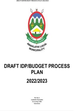 DRAFT IDP/BUDGET PROCESS PLAN 2022/2023 - Amahlathi Local ...