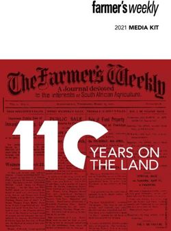 2021 MEDIA KIT - Farmer's Weekly