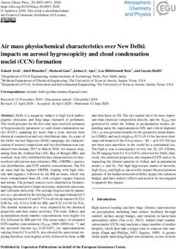 Air mass physiochemical characteristics over New Delhi: impacts on aerosol hygroscopicity and cloud condensation nuclei (CCN) formation