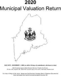 2020 Municipal Valuation Return - Maine.gov