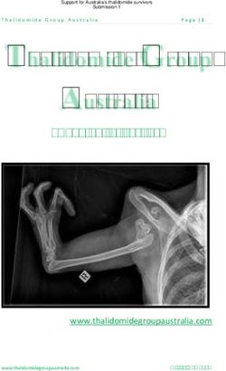 Thalidomide Group Australia - "Looking for Justice" - Parliament House